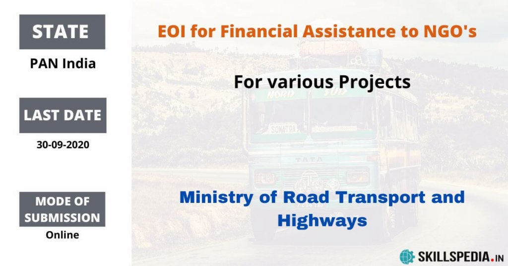 EOI-Financial Assistance NGO