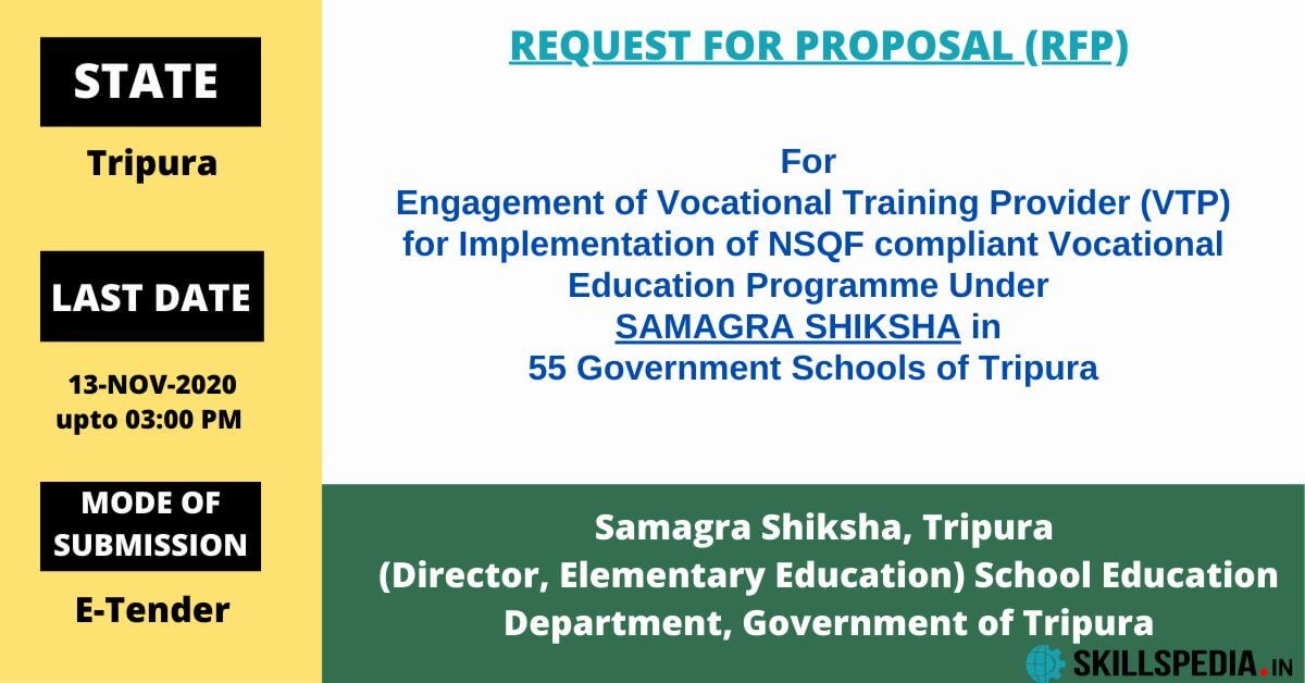 RFP-Tripura-School-SAMAGRA-SHIKSHA-SKILLSPEDIA