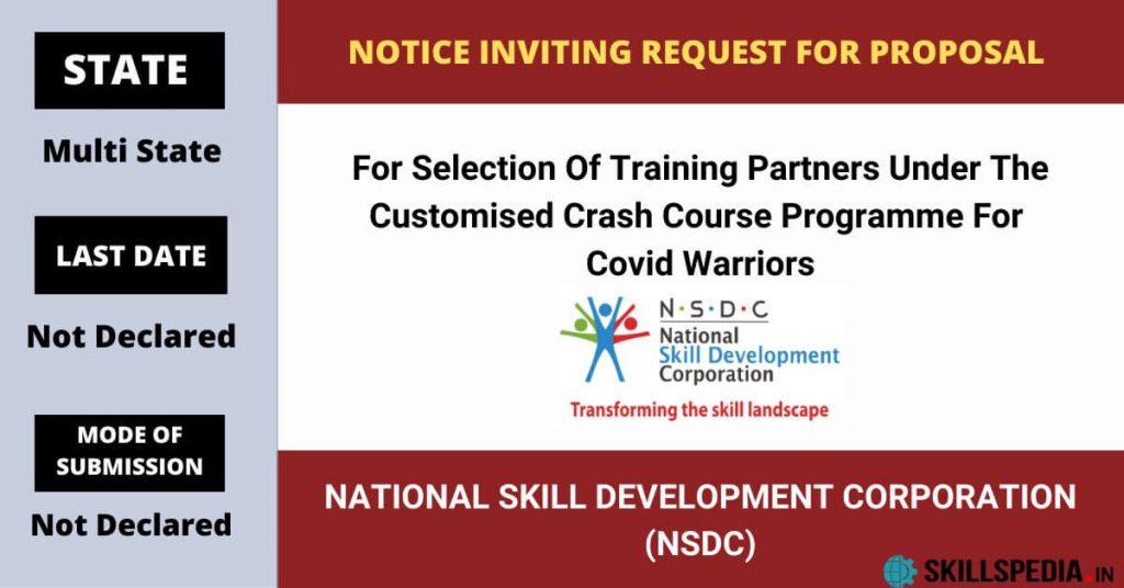 SKILLSPEDIA-NIRFP-CUSTOMISED-COVID-CRASH-COURSE