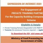 SKILLSPEDIA-EOI-MOFPI-CAPACITY-BUILDING-PMFME-SCHEME