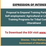 SKILLSPEDIA-EOI-TRIBAL-WELFARE-UTTARAKHAND