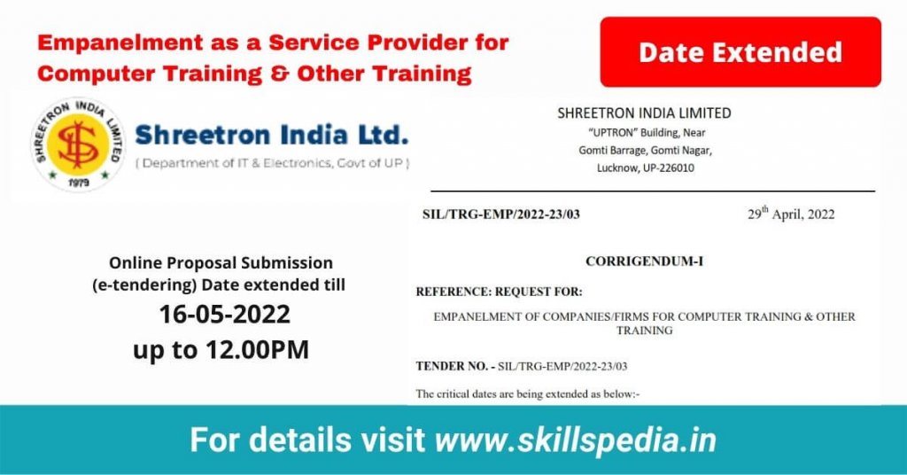 SKILLSPEDIA-SHREETRON-DATE-EXTENSION