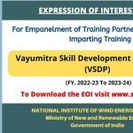 SKILLSPEDIA-EOI-NIWE-Vayumitra-Skill-Development