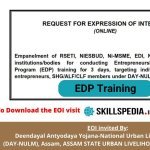 SKILLSPEDIA-EOI-ASSAM-EDP-TRAINING