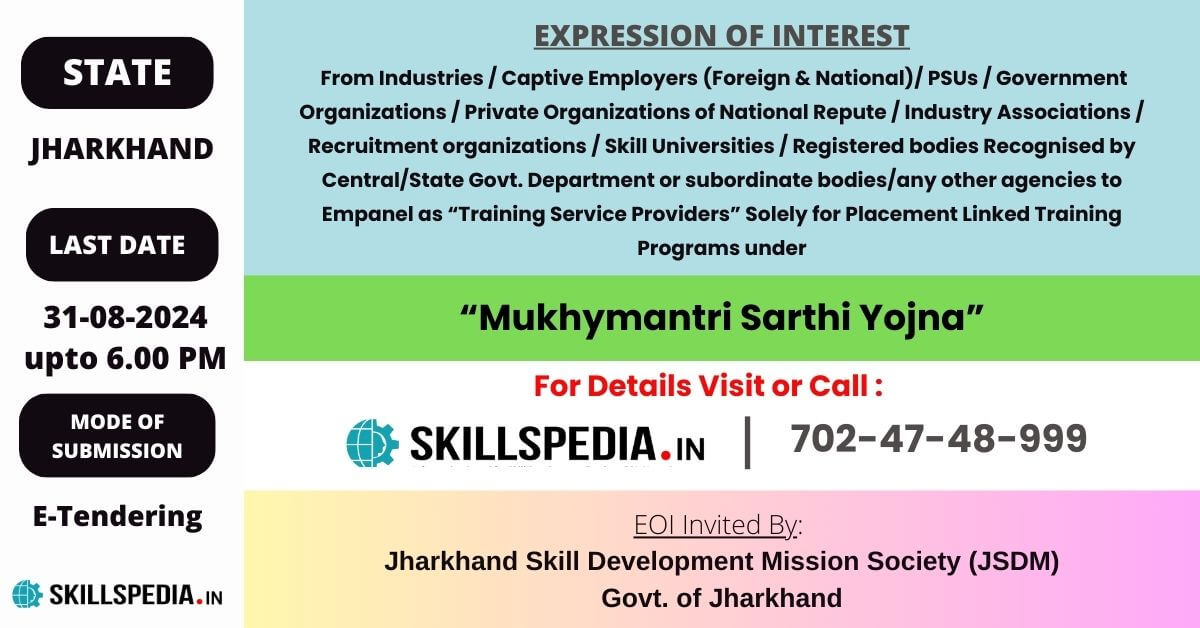 SKILLSPEDIA-JSDM-Mukhymantri-Sarthi-Yojna