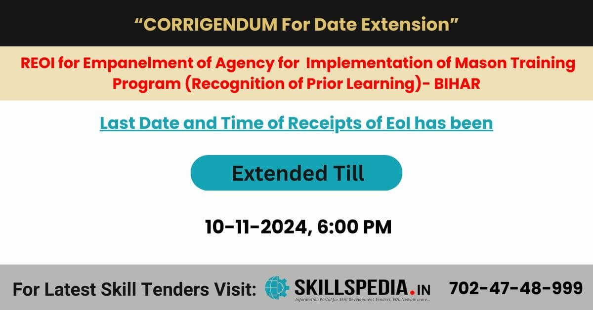 SKILLSPEDIA-DATE EXTENSION-RPL BIHAR