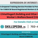 SKILLSPEDIA-EOI-CGBOCW-CHHATTISGARH