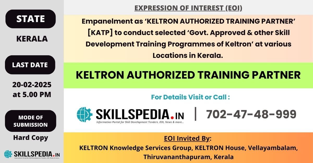 SKILLSPEDIA-KELTRON-EOI-2025