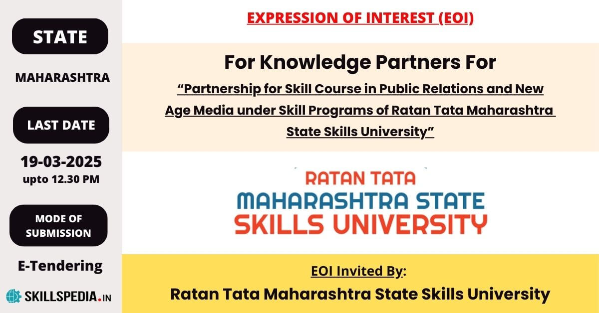 SKILLSPEDIA-EOI-RATAN-TATA-SKILL-UNIVERSITY-MH-2025