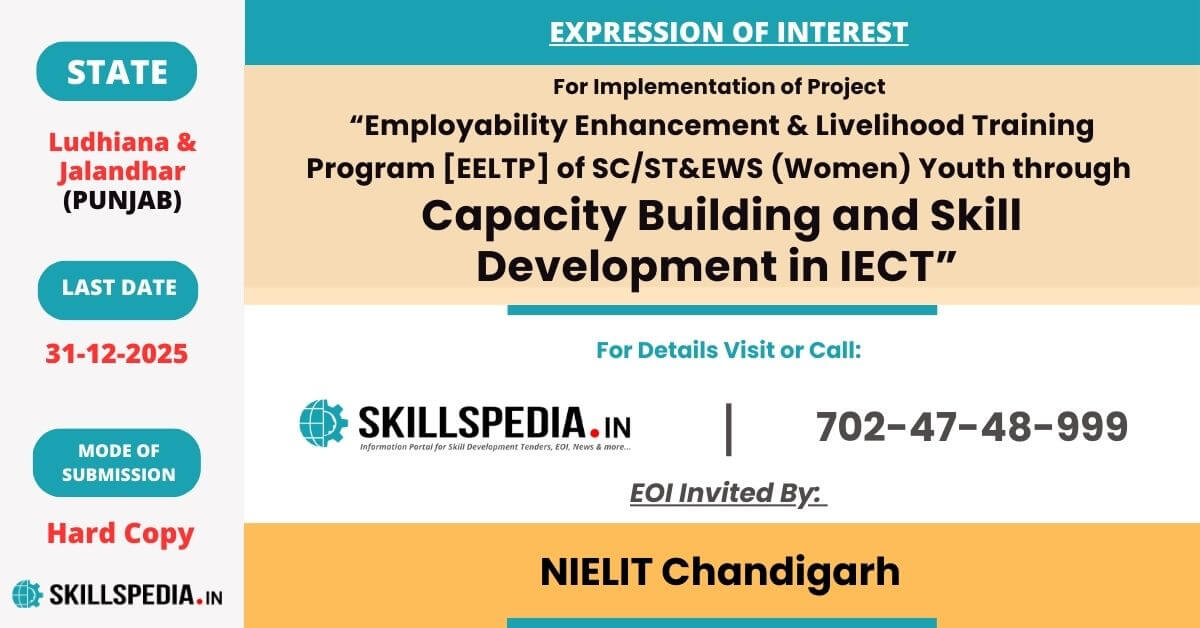 SKILLSPEDIA-EOI-NIELIT-EELTP-PUNJAB-2025