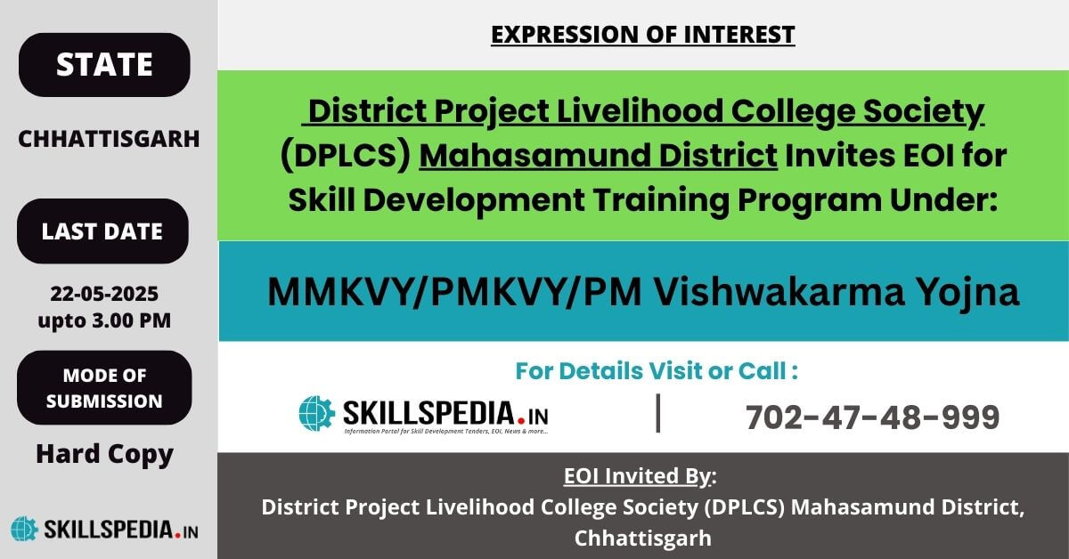 SKILLSPEDIA-EOI-DPLCS-CHHATTISGARH-2025