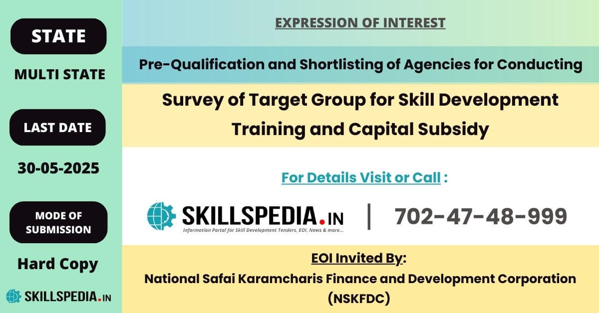 SKILLSPEDIA-EOI-NSKFDC-SURVEY-SKILL-TRAINING-2025