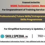 Invitation of Proposal for Empanelment of Training Service Providers for Professionals/ Future Skills/ Entrepreneurship Oriented Skills Programmes