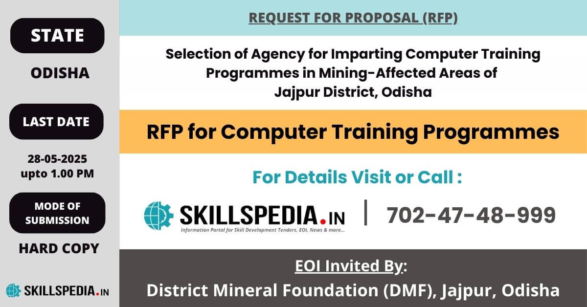 SKILLSPEDIA-RFP-COMPUTER-TRAINING-DMF-ODISHA-2025