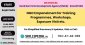 EOI for NGO Empanelment for Training Programmes, Workshops, Exposure Visit etc.