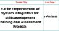 EOI for Empanelment of System Integrator for Executing Skill Development Training and Assessment Projects on PAN India Basis