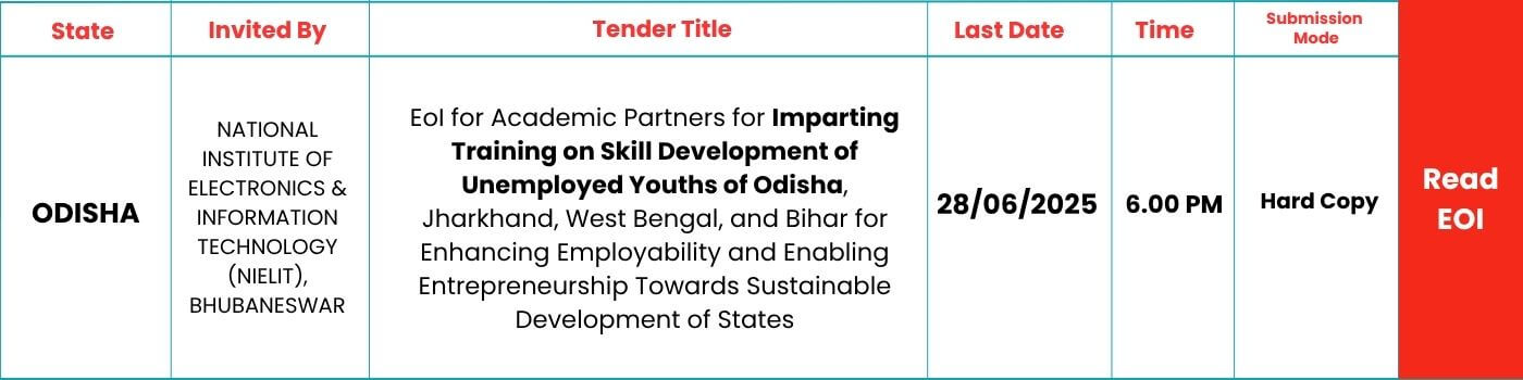 SKILLSPEDIA-EOI-NIELIT-ODISHA-2025