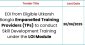 EOI from Eligible Utkarsh Bangla Empanelled Training Providers (TPs) to conduct Skill Development Training under the LOI Module