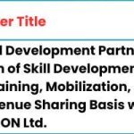 SKILLSPEDIA-EOI SKILL DEVELOPMENT-MPCON LTD