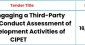 EOI for Engaging a Third-Party Agency to Conduct Assessment of Skill Development Activities of CIPET