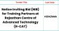 Notice Inviting Bid (NIB) for Training Partners at Rajasthan Centre of Advanced Technology (R-CAT)