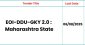 EOI DDUGKY 2.0 for MAHARASHTRA State