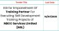EOI for Empanelment Of Training Partner For Executing Skill Development Training Projects of NBCC Services Limited (NSL)