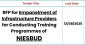 RFP for Empanelment of Infrastructure Providers for Conducting Training Programmes of NIESBUD