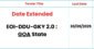 Date Extended- GOA-DDU-GKY 2.0