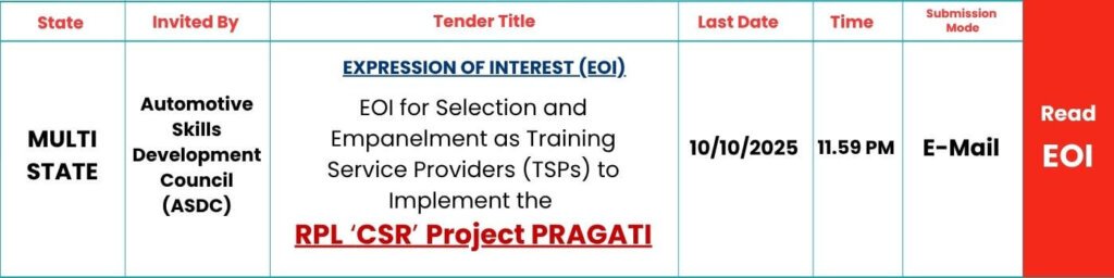 CSR-ASDC-PRAGATI