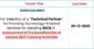 Selection of a Technical Partner for Providing Technology-Enabled Services for Assisting BECIL in Assessment of the beneficiaries of various Skill Training Activities