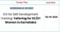 EOI for Skill Development Training: Tailoring for SC/ST Women in Karnataka