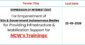 EOI for Empanelment of PSUs & Government Autonomous Bodies for Providing Infrastructure & Mobilization Support for NCW’s Trainings